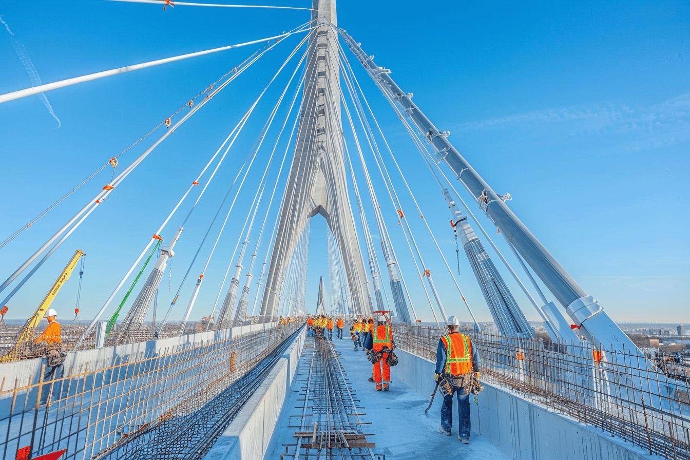 Progrès dans la reconstruction du pont Scott Key : défis et solutions pour l'industrie