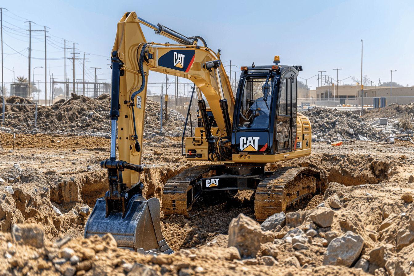 Poids et caractéristiques de la mini-pelle Cat 305 : découvrez ses spécifications techniques