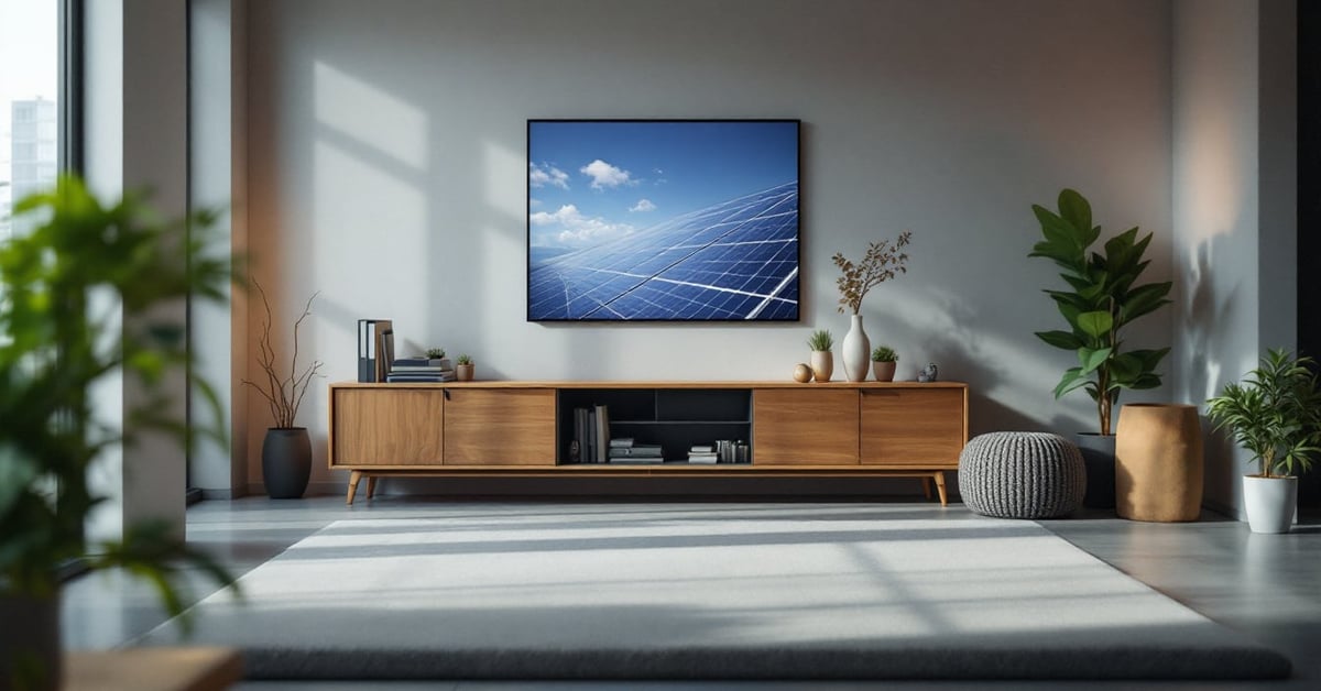 Réseau technique intégré dans un bâtiment durable — installations modernes et éco-responsables